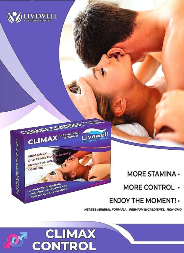 Climax Control | Male Enhancement Pill | Fast Action
