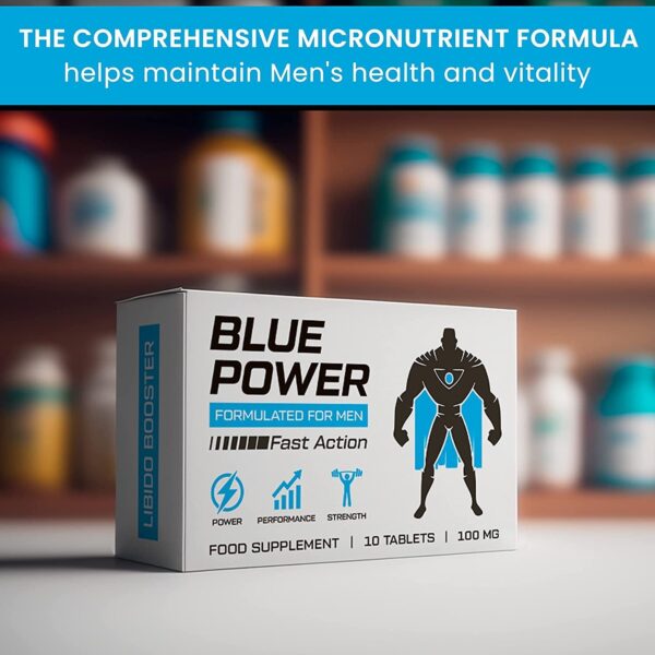 Blue Power 10 Pills 100mg - Designed to Boost High Stamina, Performance & Prolonged Results.⭐️⭐️