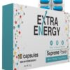 3622766283-1 Extra Energy 10 High Dose Extra Blue Capsules 500MG, Immediate Effect, Maximum Duration, Stamina, Energy Enhancement Supplements