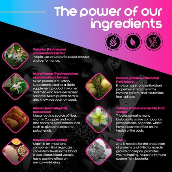 Erostrong Premium Booster Supplements for Men with Natural Maca Root Extract and Zinc Maintains Normal Hormone Level Glucan Free Formula 20 Capsules