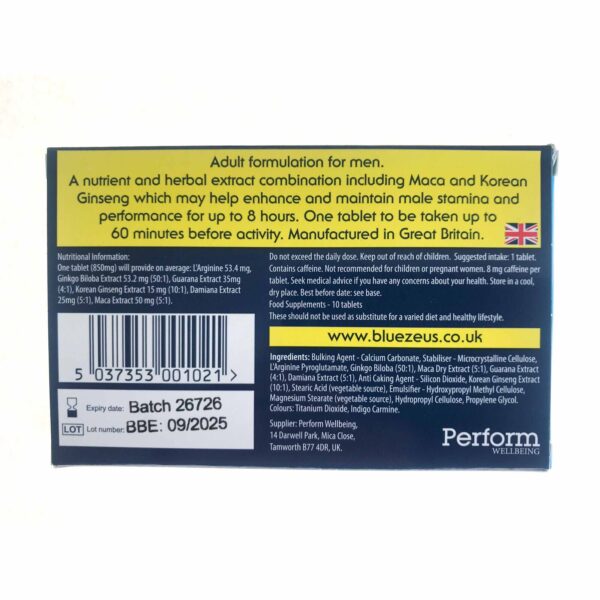 Blue Zeus & Pink Venus Natural Arousal Supplement For Him & Her x 30⭐️⭐️⭐️⭐⭐