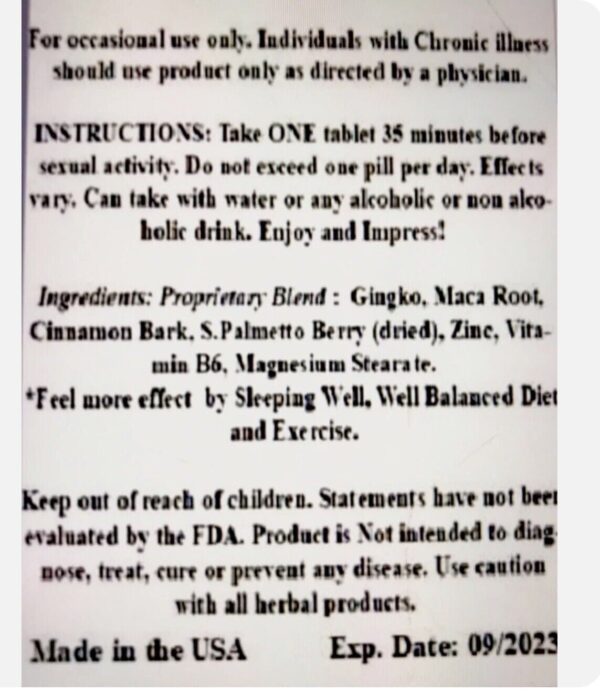 10 Yellow Fire Male ENERGY Booster pill for both sexes xxxplo enhancement la pep