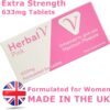 20 x 633mg Herbal Supplement Pills for Women