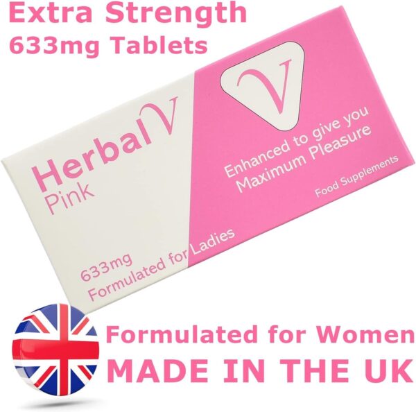 20 x 633mg Herbal Supplement Pills for Women