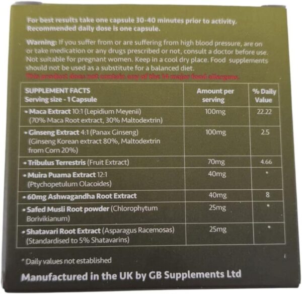 12 x Ultra Gold high-strength capsules with Delay