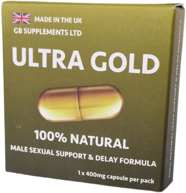 12 x Ultra Gold high-strength capsules with Delay