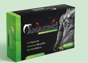 Anaking 100mg Herbal Male Capsules Supplement For Men With Vitamin C- UK SELLER 10 Pills