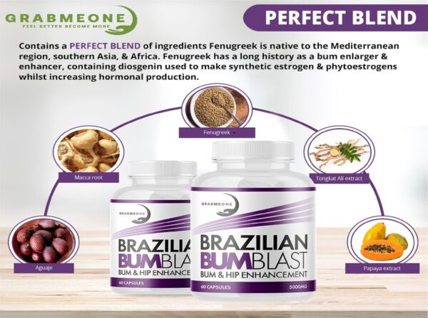 BRAZILIAN BUTT LIFT BUM ENLARGEMENT PILLS BIGGER BUTT ENHANCEMENT TABLET