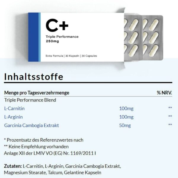 C+ Triple Performance Natural Male Enhancement!