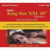 2x King Size XXL 10" for Men Enlarger Pills Help Sex Big Dick Organic Vegan