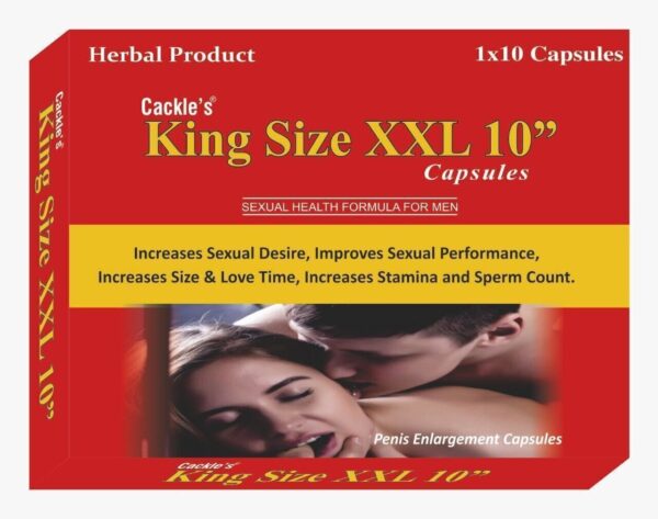 2x King Size XXL 10" for Men Enlarger Pills Help Sex Big Dick Organic Vegan