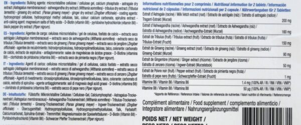 ERECTAB Erection and Virility 20 tabs Spanish Male Erection Strong Sexual Pills