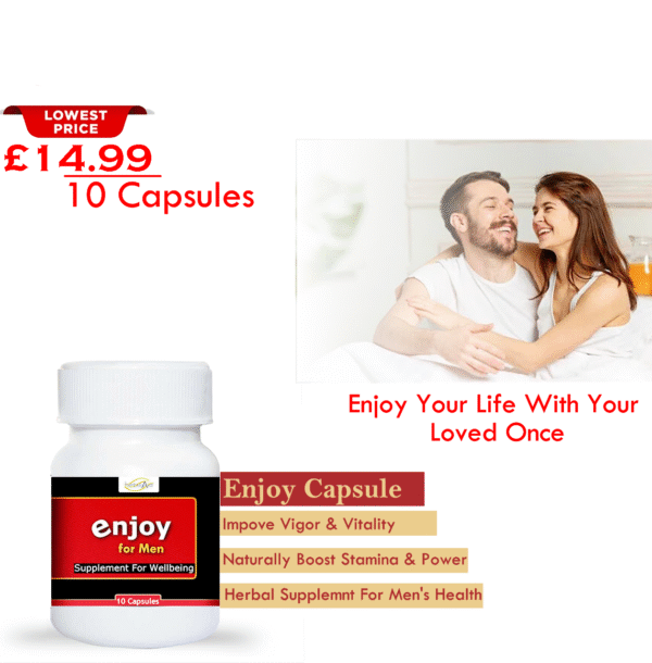 Enjoy Capsule For Men | Strength & Power | Weakness in Men Musli Herbs