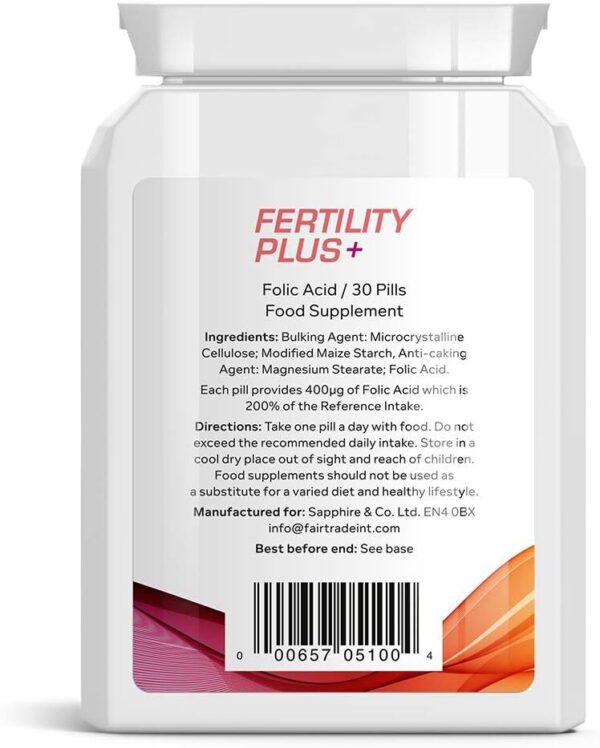 Fertility Plus Female Fertility & Conception Support Pills for Women Pregnant - FERTILITY PLUS Female