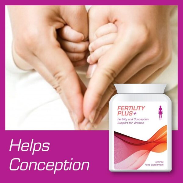 Fertility Plus Female Fertility & Conception Support Pills for Women Pregnant - FERTILITY PLUS Female