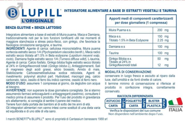 BLUPILL 10 CPR improves male sexual performance