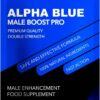Alpha Blue Pro | 20 Tablets | Herbal Male Enhancement Food Supplement | Extremely High Strength |