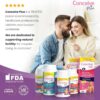 Conceive Plus Fertility Supplements for Men - Optimal Sperm Count & Motility - Maca, L-Arginine, Zinc, Folate Folic Acid & Magnesium - Conception Vitamins for Men, 60 Capsules, 30 Day Supply