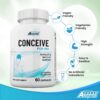 Conceive for Him Fertility Supplements for Men - Male Fertility Supplements - Vitamins & Minerals Plus Key nutrients for Male Fertility & Motility 60 Capsules