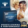 Extra Blue | 10 Tablets | Stronger | Power & Performance | Immediate Effect | 100 Natural