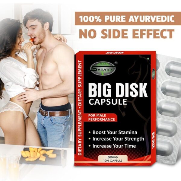 BIGDISK Sex Capsule Male Energy supplement for boost Men stamina-10