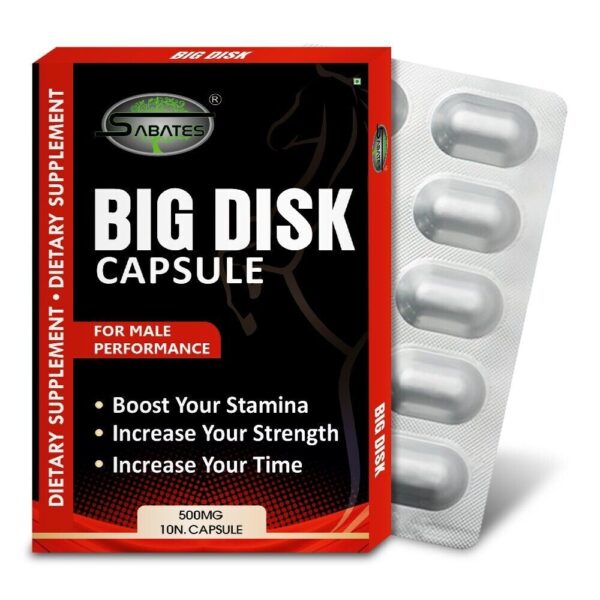 BIGDISK Sex Capsule Male Energy supplement for boost Men stamina-10