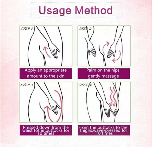 40g BUTT ENHANCEMENT CREAM ENLARGER FIRM CELLULITE BIGGER BUM LIFT SAFE UK