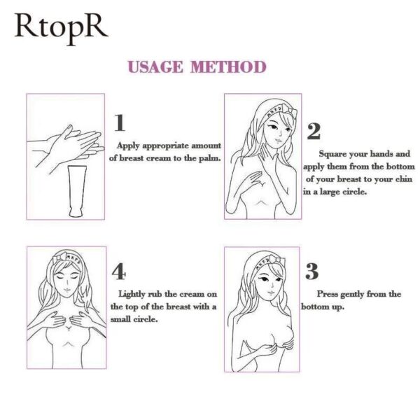 Bigger Breasts Enlargement Cream, Estrogen Enzymes for Bigger Bust, Bigger Boobs