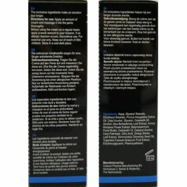 GET HARD ERECTION CREAM for MEN Cobeco