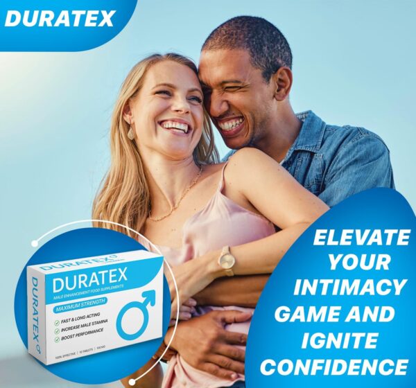 DURATEX by Hilman Blue Pills for Men Endurance - Premium Strong 100mg Tablets for Enhanced Stamina Firm Performance Power Booster Herbal Male Food Supplements for Long Lasting (10 Count (Pack of 1))