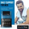BlueVplus™ | 10 Tablets | Fast Effect Male Performance Enhancing 100% Herbal Food Supplement | Fast Acting | Korean Ginseng | Energy and Stamina Support | Made in UK