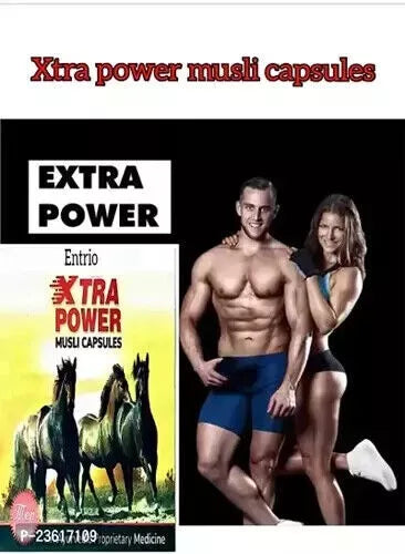 #NEW Xtra Power Musli For Men Long Time Sex Power 30 Capsules