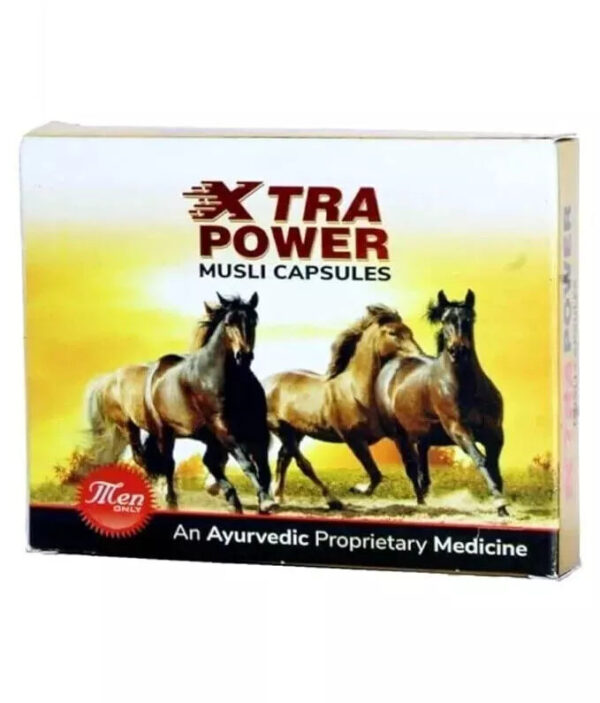 #NEW Xtra Power Musli For Men Long Time Sex Power 30 Capsules