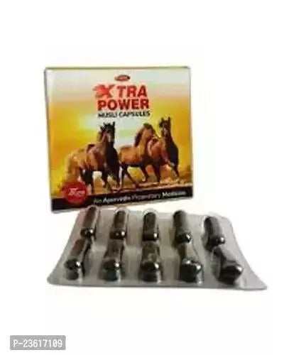 #NEW Xtra Power Musli For Men Long Time Sex Power 30 Capsules