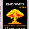 Endowed Blak Male Energy Supplement 10 Pills for Both Sexes xxxpl la Pep Enhance