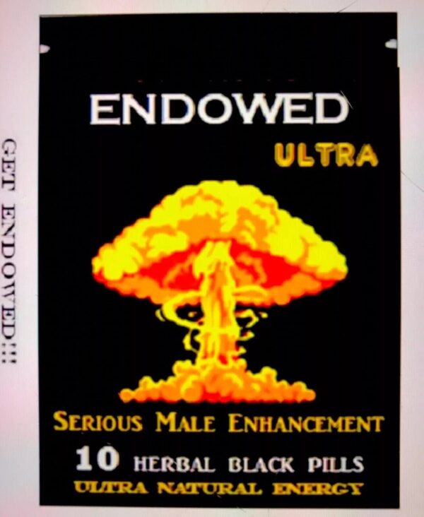 Endowed Blak Male Energy Supplement 10 Pills for Both Sexes xxxpl la Pep Enhance