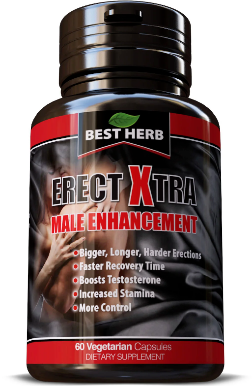 ERECT XTRA BIGGER, Thicker, Rounder, Stronger, Fuller Enhancement Pills BG