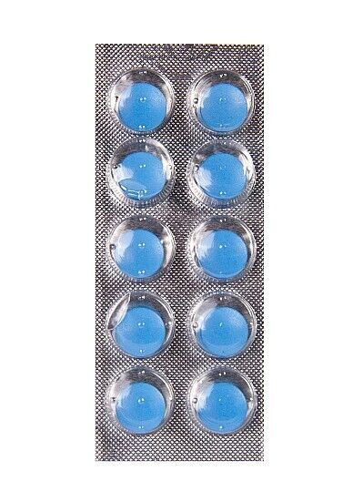 10 x Blue Pills Herbal 🔥 Bull Power for Men 🔥 Selenium L-Arginine Ginseng