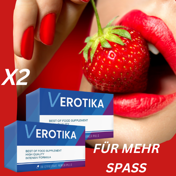 2x30 VEROTIKA EXTRA STRONG POTENCY SEX & LUST PILLS FOR MEN FROM GERMANY