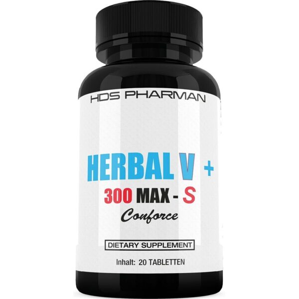 20 x ORIGINAL HERBAL V PLUS RED 300 S Red pills for adult men