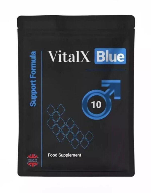 50 x 100mg - VitalX Blue For Men - Support Formula